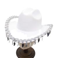 Footful หมวก Fedoras หมวกคาวบอยตะวันตกคลาสสิกหมวกบังแดดขอบใหญ่ตกแต่ง Cowgirl Sombrero สำหรับทุกเพศเทศกาลตกปลากลางแจ้ง