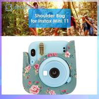 สำหรับ Fujifilm Instax Mini 11 9 8 + 8กระเป๋ากล้องหนัง PU พร้อม Tali Bahu