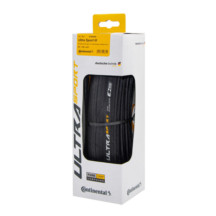 กล่องจักรยานเสือหมอบยาง-continental-ยาง-ultra-sport-3-clincher-ยาง700c-23c-25c-28c-ยางรถจักรยานยนต์-continental-ultra-sport