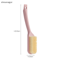 shounagui แปรงขัดพลาสติกแบบพกพาสำหรับห้องครัวห้องน้ำ