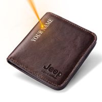 ZZOOI RFID Mens Wallet With Zipper Coin Pocket Slim Genuine Leather Anti-thef Card Holder Case Business Foldable Male Purse Cartera