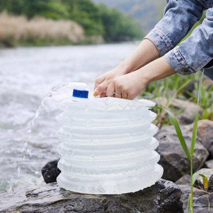 3l-5l-10l-15l-3l-5l-10l-15l-collapsible-camping-folding-water-container-carrier-bucket-tap-storage