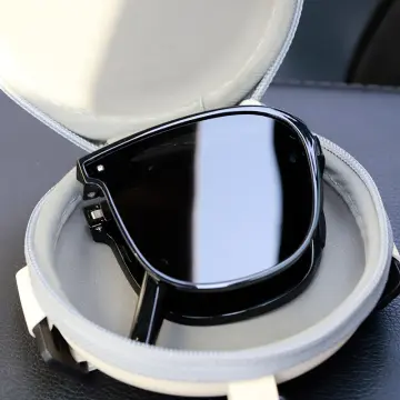 Portable Folding Sunglasses Women Vintage Eyewear for Men