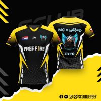 Latest JERSEY GAMING Shirt Design PY FC(FREE NICKNAME)