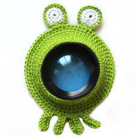 Child Photography Props Accessory Knitted Posing Handmade Camera Buddies Kid Teaser Toy Cute Animal Shutter Hugger