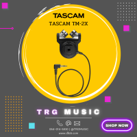 ส่งฟรีทั่วประเทศ TASCAM TM-2X STEREO XY CONDENSER DSLR MICROPHONE (สินค้าใหม่แกะกล่อง รับประกันศูนย์ไทย)