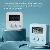 Wall Mount LCD Digital Timer Mini Alarm Countdown Clock Kids Teachers Students Timing Device School Office Accessories