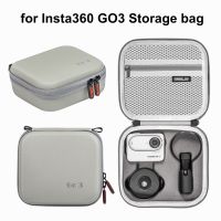 สำหรับกระเป๋า PU กลางแจ้งกล่องเก็บของพกพา Go3 Insta360กล้องขนาดจิ๋วเคสแบบพกพาสำหรับไป3กล้องเพื่อการกีฬาอุปกรณ์เสริม