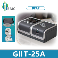 BMC GII BPAP T-25A Bi-Level CPAP BPAP พร้อม FM2นอนกรนการบำบัดด้วยการหยุดหายใจขณะหลับและเครื่องเพิ่มความชื้นในอุปกรณ์ดูแลสุขภาพ