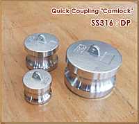 SS316 Camlock Part DP ข้อต่อสวมเร็ว สแตนเลส316 1/2" - 4"