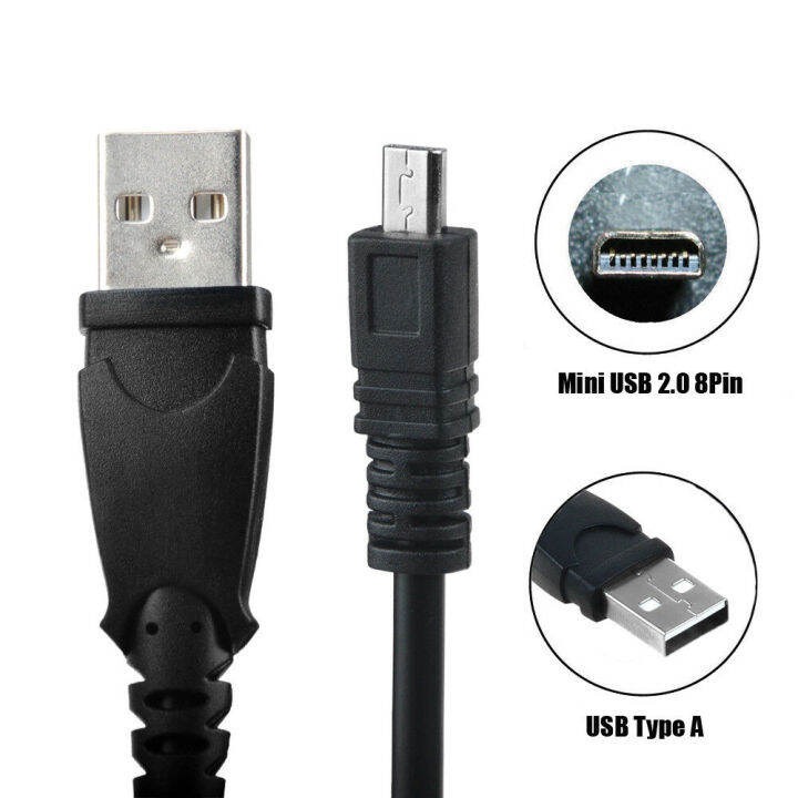 3.3ft USB Charger+Data Cable Cord for Nikon Coolpix P500 P300 camera