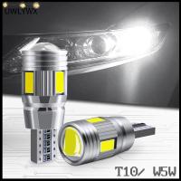 UWLYWX 2PCS 5630 6SMD หลอดไฟสัญญาณลิ่ม Canbus Auto Claerance ไฟสัญญาณ ไฟจอดรถ T10 หลอดไฟ LED 5W5 สำหรับรถยนต์