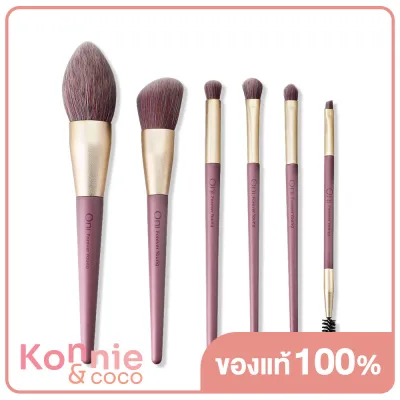 Oni Tender Violet Brush Set 6pcs เซทแปรงแต่งหน้า 6 ชิ้น สีม่วง