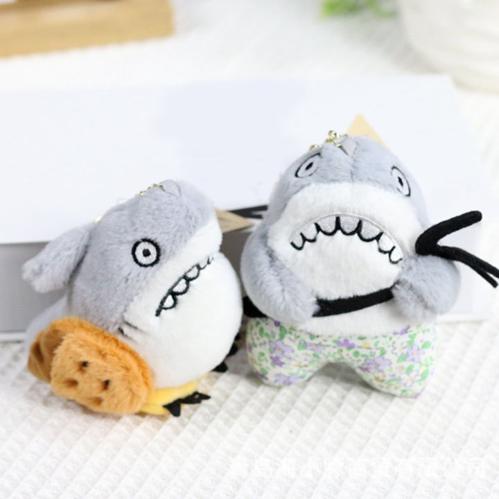 พวงกุญแจฉลาม12ซม-ตะขอสำหรับแขวนนิ่มทะเลน่ารักตุ๊กตา-stitch-plushie-เครื่องประดับแบบพกพาจี้ตุ๊กตาตุ๊กตา-stitch-ยัดไส้ของขวัญเด็กผู้หญิงเด็กน้อย