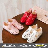 COD DSGRTYRTUTYIY 【sandals for kids girls】2023 Summer New Style Korean Version Girls Shoes Princess Small Leather Student Children Baby Single