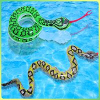 +【‘ Inflatable Snake Simulation Python Blow Up Animal Pool Floats For Garden Pool Toy New Water Toy Entertainment Accessories