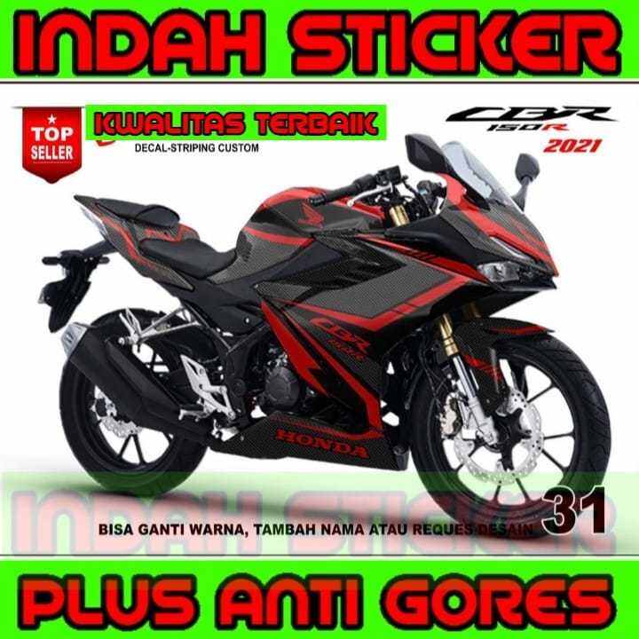 Sticker Decal Motor All New Cbr 150r 2021 Full Body Sticker Motor Decal