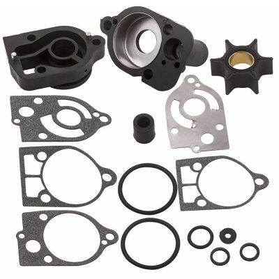 Water Pump Impeller Kit with Base &amp; Housing for Mercury 30 35 40 45 50 60 65 70 -Hp 46-77177A3 18-3324