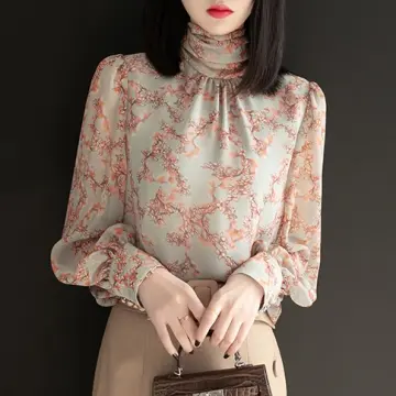 Ready Stock] 2024 Plus Size Korean Fashion Blouse, Women's Fashion