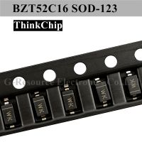 ⊕▣﹍ (100pcs) BZT52C16 SOD-123 SMD 1206 voltage stabilized diode 16V (Marking WK)