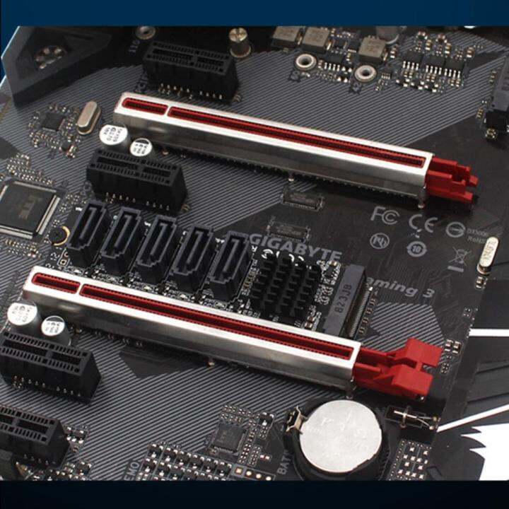 m-2-m-key-pci-express-ไปยัง-sata-3-0รองรับการ์ดตัวแปลงฮาร์ดดิสก์สำหรับ-mac-os-windows-linux-การ์ดแปลงสัญญาณรองรับฟังก์ชั่น-pm-6gbps-5พอร์ต