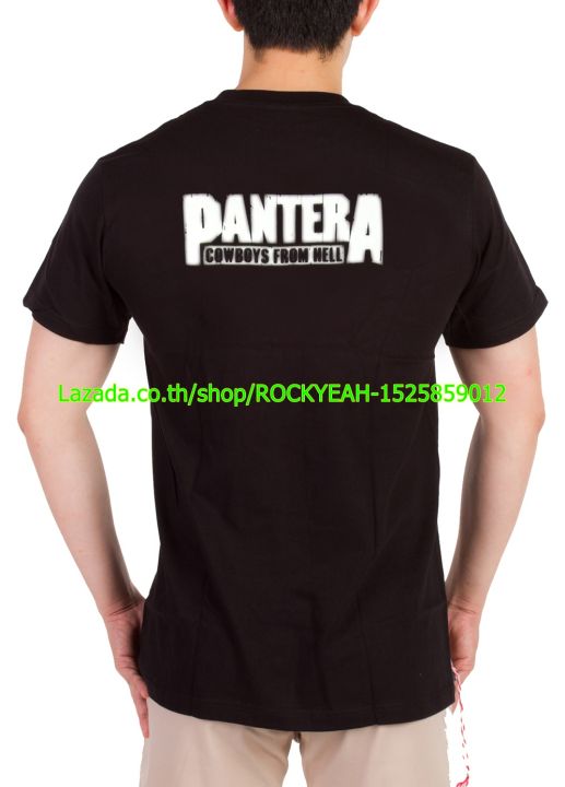 เสื้อวง-pantera-เสื้อร็อค-เสื้อทัวร์-แพนเทอรา-ไซส์ยุโรป-rdm1616