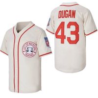 Jimmy Dugan #43 A League Of Their Own Baseball Jersey (All Stitched Vintage Tom Hanks Jersey)