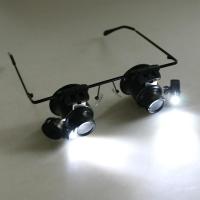 【☑Fast Delivery☑】 yougaib แว่นขยาย2แว่นตา Led เครื่องมือซ่อมนาฬิกาไฟแว่นขยายแว่นขยายแบบมีไฟ