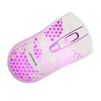 Banda B800 Computer Mouse, Four-Speed Adjustable 1600Dpi Ultra-Thin Glare Ergonomic Wired Mouse with Hole