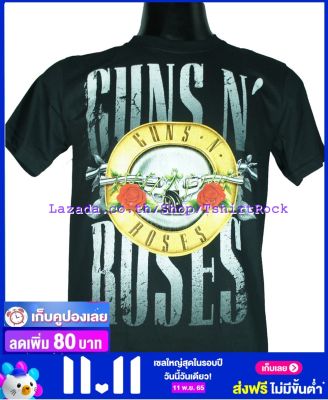 เสื้อวง GUNS N ROSES เสื้อยืดวงดนตรีร็อค เสื้อร็อค  GUN1455 ส่งจากไทย