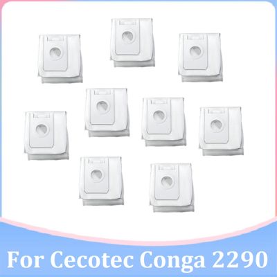 9Pcs Dust Bag Garbage Bags for Cecotec Conga 2290 Robot Vacuum Cleaner Replacement Accessories
