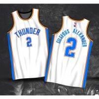 OKC THUNDER SHAI GILGEOUS-ALEXANDER #2  | WESTBROOK #0 OKLAHOMA Jersey | Full Sublimation Jersey