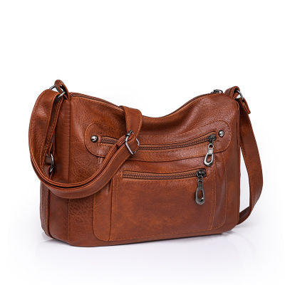 2023 New Urban Simple Womens Bag Pu Soft Leather Crossbody Bag Fashion Casual Shoulder Small Square Bag 2023