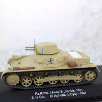 Die Casting 1:43 Scale Pz.kpfw.i Ausf.b Blida-1941 No. 1ถังทหารถังโลหะผสมรุ่นโลหะของเล่นงานอดิเรกคอลเลกชันแสดงของขวัญ