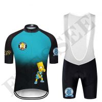 New Cycling Jersey Set Men Cycling Set Summer Breathable Mountain Bike Bicycle Suit Anti-UV Bicycle Team Racing Uniform Clothes