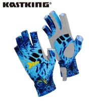 【CW】 KastKing Fishing Gloves SPF 50 Men Hands Protection Breathable Outdoor Sportswear Carp Apparel Pesca