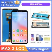 ZZOOI Max 3 Display Screen Replacement  for Xiaomi Mi Max 3 M1804E4A Lcd Display Digital Touch Screen with Frame for Mi Max3 Screen