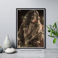 Rory Gallagher โปสเตอร์ศิลปะผ้าใบจิตรกรรมตัวละครในสายฝนโปสเตอร์และภาพพิมพ์ C Uadros ผนังศิลปะตกแต่ง