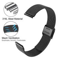 fgjdfgrh Metal Stainless Steel Strap For Samsung Galaxy Watch 5 Pro 44mm 40mm Bracelet Watch4 Classic 46mm 42mm Active2 S3 20mm 22mm Band