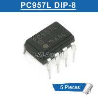 ชิปโฟโต้คัปเปลอร์ PC957L0NSZ แบบจุ่ม-8 PC957L DIP8พีซี957ลิตรชิป IC แบบดั้งเดิมใหม่จำนวน5ชิ้น