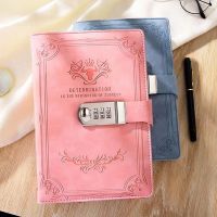200 Pages A5 Book with Lock Password Notebook Diary Thickened Hand Student Notepad Stationery Binder