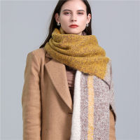 2021 Cashmere Scarf Winter Warm Shawl Women British Plaid Pashmina Wraps Fashion Tassel Neckerchief Female Bufanda Echarpe New