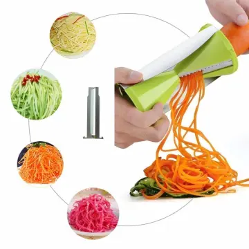 Heavy Duty Spiralizer Vegetable Slicer Vegetable Spiral Slicer Cutter Zucchini Pasta Noodle Spaghetti Maker KC0335