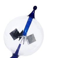 2X Blue Solar Power Radiometer Sunlight Energy Crookes Spinning Vanes Windmill Gift Home Desk Decoration