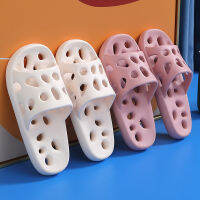 Hollow Leaking Slippers Couple Home Bathroom Sandals Non-slip Sandals