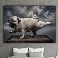 Dog Pug Canvas Art Prints Haba Posters Home Pets Exquisite Gifts Pet Canvas Art Decoration Home Gifts