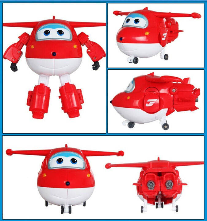 newBig! ! ! Super Wings Jet Deformation Airplane Robot Action | Lazada PH