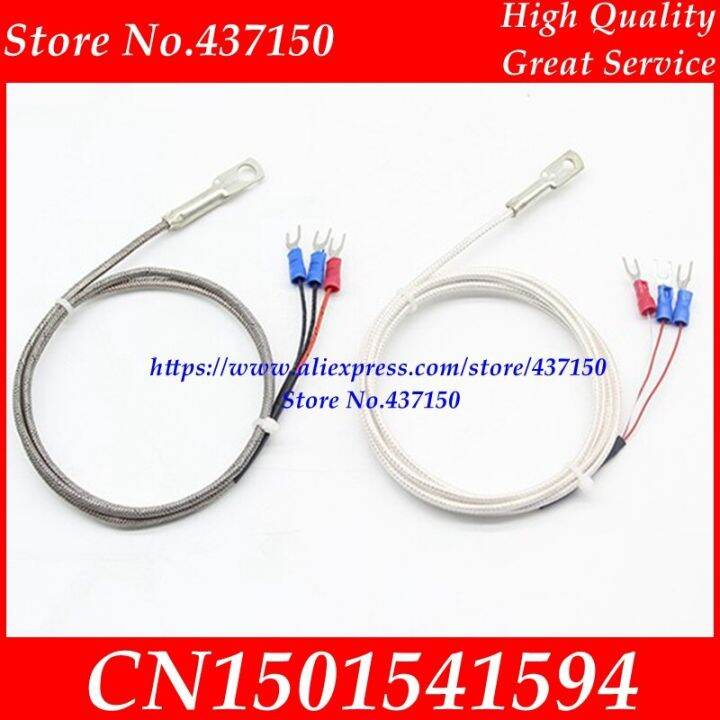 patch-type-pt100-temperature-sensor-thermocouple-temperature-probe-pt1000-patch-thermal-resistance-round-hole-smd-ptfe-cable