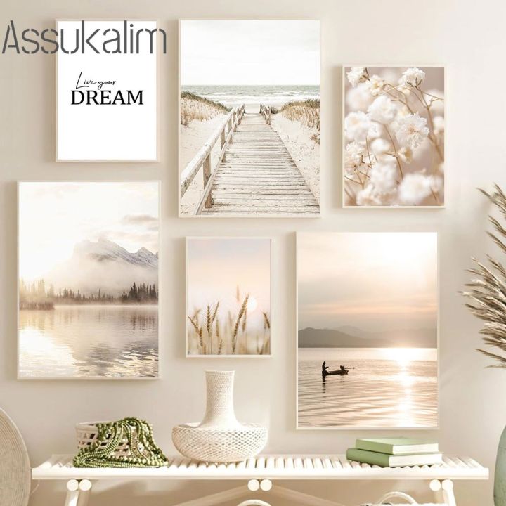beige-landscape-wall-posters-bridge-art-prints-hay-reed-flowers-canvas-painting-nordic-wall-pictures-living-room-decoration-wall-d-cor