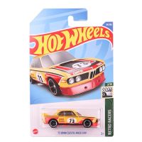 Hot Wheels Automobile Series RETRO RACERS 73 BWM 3.0 CSL RACE CAR 1/64โลหะหล่อรุ่น Collection ของเล่นยานพาหนะ